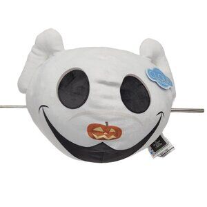 Tim Burtons The Nightmare Before Christmas Travel Cloud Pillow With Pumpkin Face